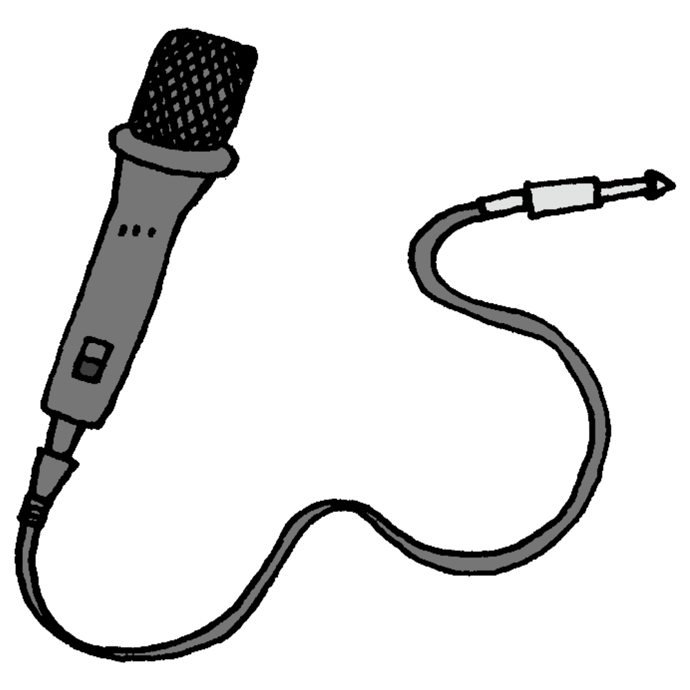 簡単なマイクの図 - アイコンのベクターアート素材や画像を多数ご用意 - アイコン, アナログレコード, イラストレーション - iStock