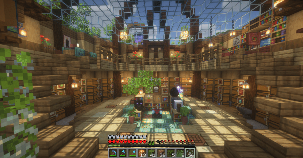 巨大洞窟の倉庫 huge cave warehouse texture:default ver:1.20minecraftminecraftbuildingsminecraftbuildminecraftmemesminecraftcreationsマインクラフトマインクラフト建築マイクラマイクラ建築