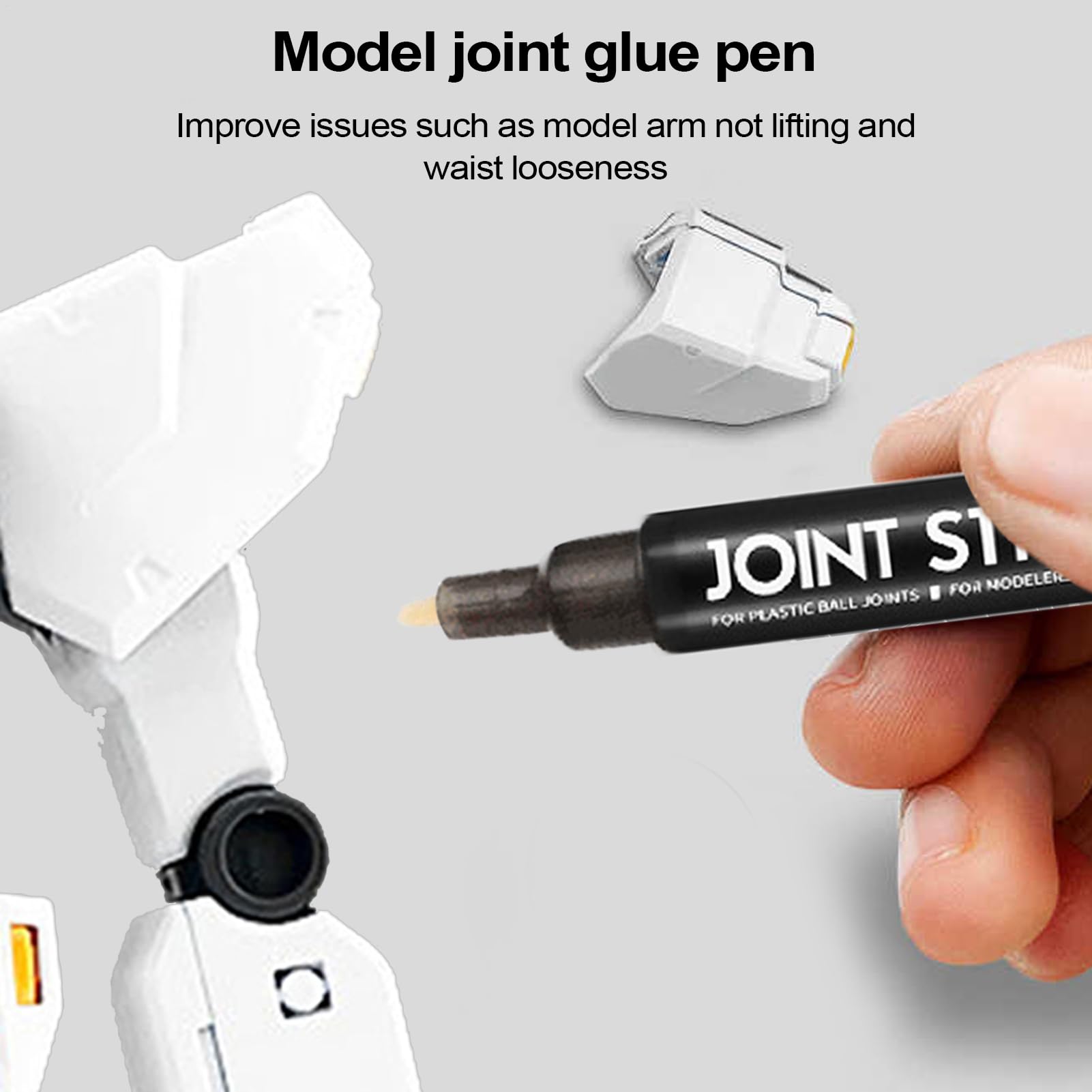 Amazon.co.jp: 瞬間接着剤 おもちゃ, ボールジョイント 強化ペン 20g 関節強化ペン プラモデル モデルパーツ修理用 接着剤プラスチック金属 修理ツール、モデルクラフト分配スティック、アニメフィギュア用の趣味の工具: 文房具・オフィス用品