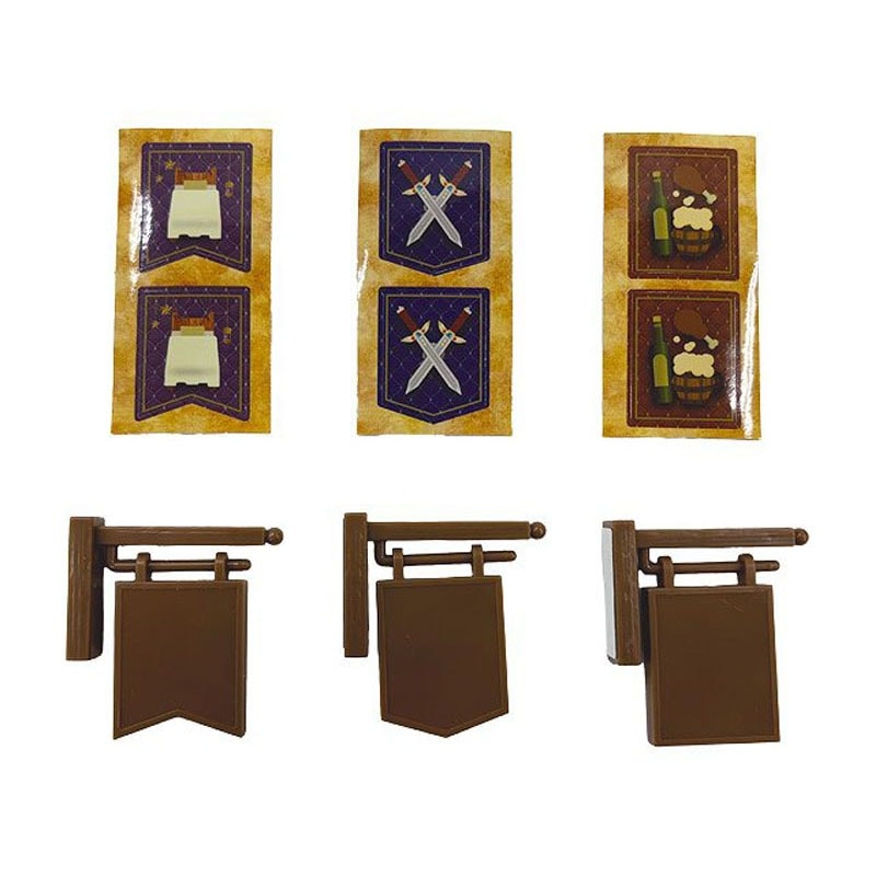 店舗のドアの目印に！輪郭カットが目立つ吊り下げ式表札を製作しました。 - 看板印刷屋のプレート看板専門店