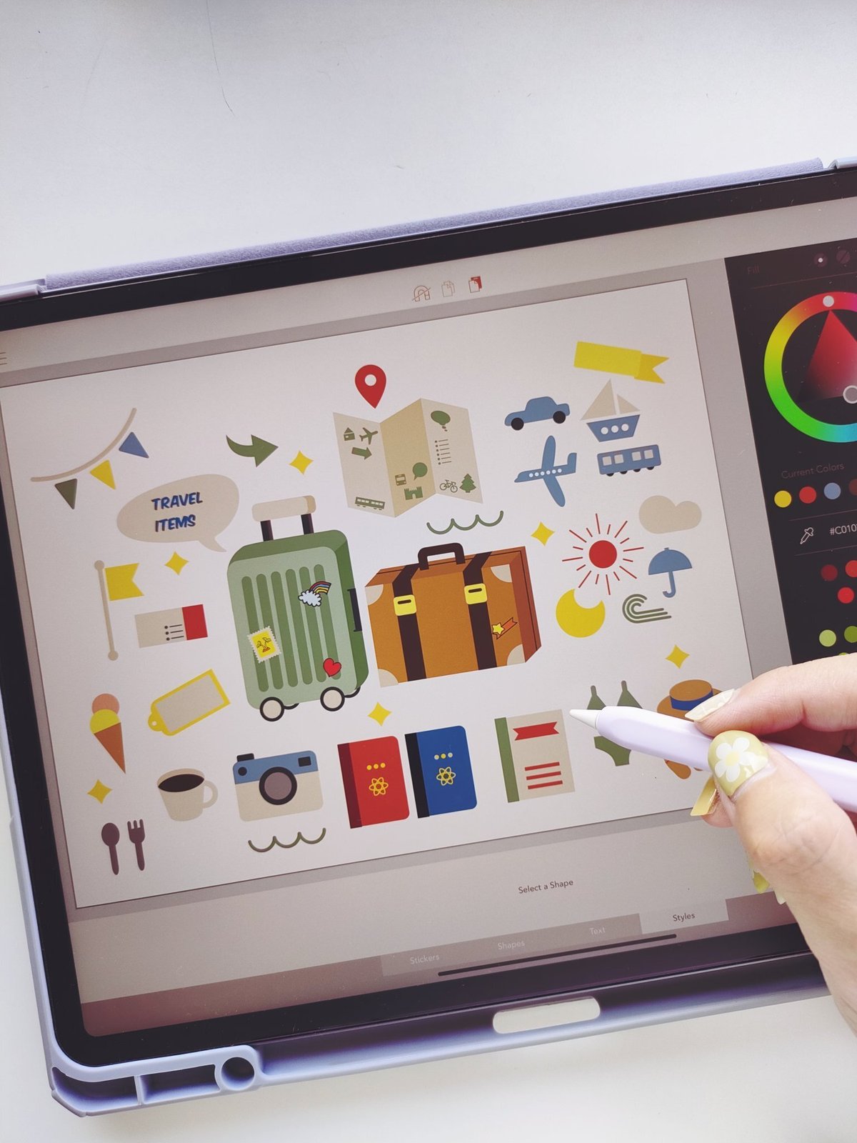 アプリ紹介 図形だけで作るベクターイラスト Assembly りんまる