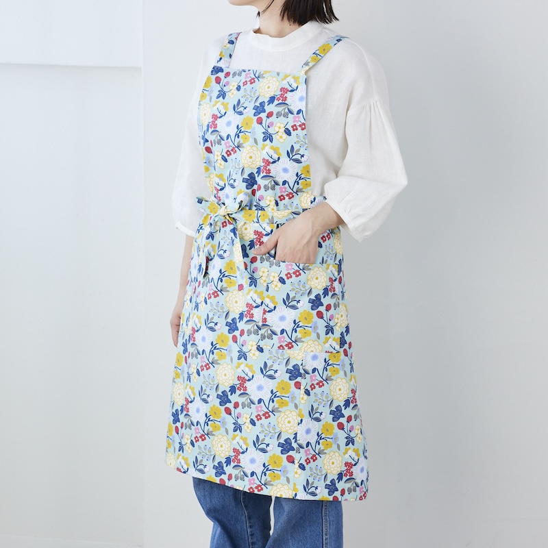 おうちで大活躍！100円ショップの手ぬぐいを使って、エプロン＆スカートを手づくりしよう！kodomoe コドモエ —「親子時間」を楽しむ子育て情報が満載