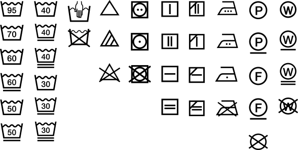 洗濯絵表示を知れば衣類は長持ちインナー・肌着・下着通販のGUNZE グンゼ公式通販 グンゼストア