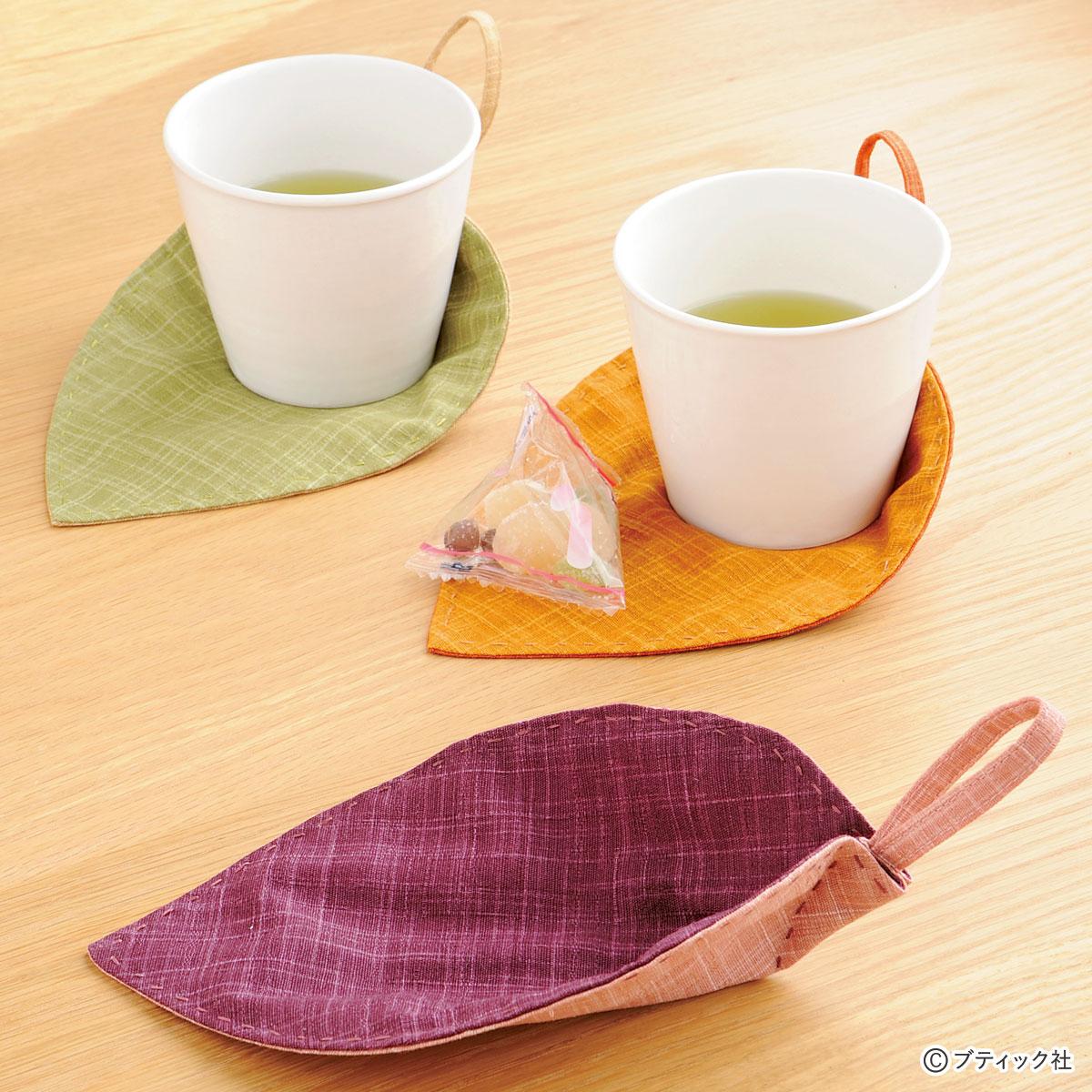 いろいろな布でかわいく♪コースターの作り方nunocoto fabric