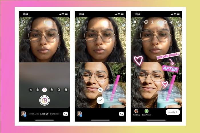 インスタ レイアウト 動画の入れ方TikTok