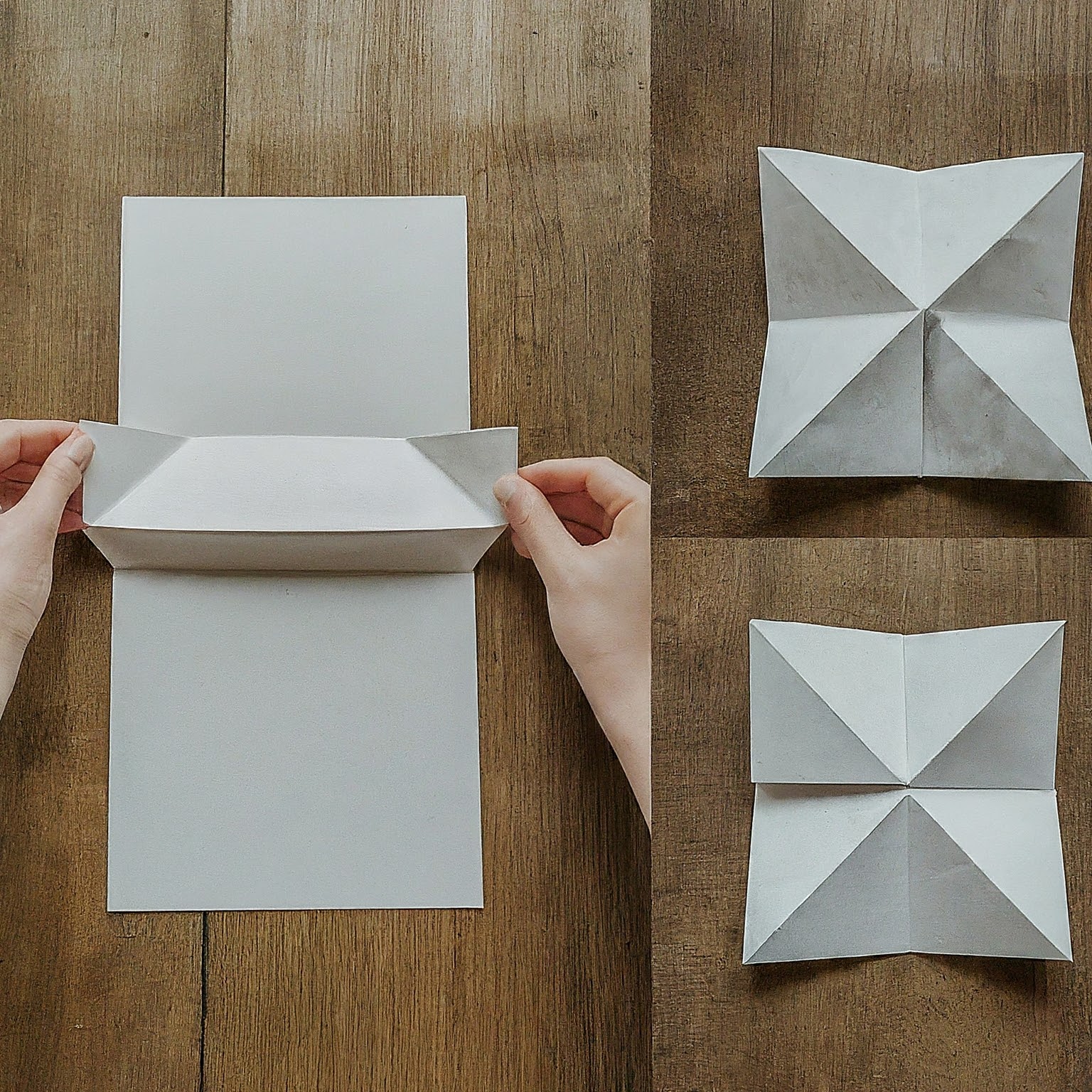 チラシで作る箱。実用的でオシャレな箱の折り方