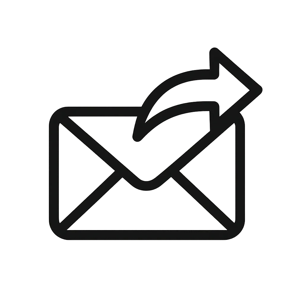 電話・メールアイコンイラストのフリー素材イラストイメージ