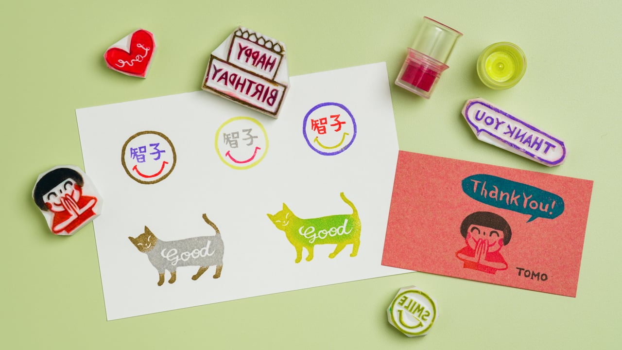 消しゴムよりも簡単・素敵に作れちゃう？！「ゴム版はんこ」の魅力♪キナリノ