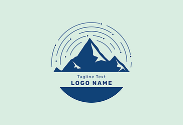 山ロゴテンプレートでおしゃれなデザインを無料で作成！Canva