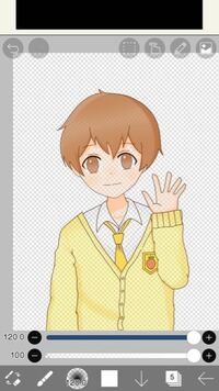 透過されていない画像を透過する方法はじっこねいる