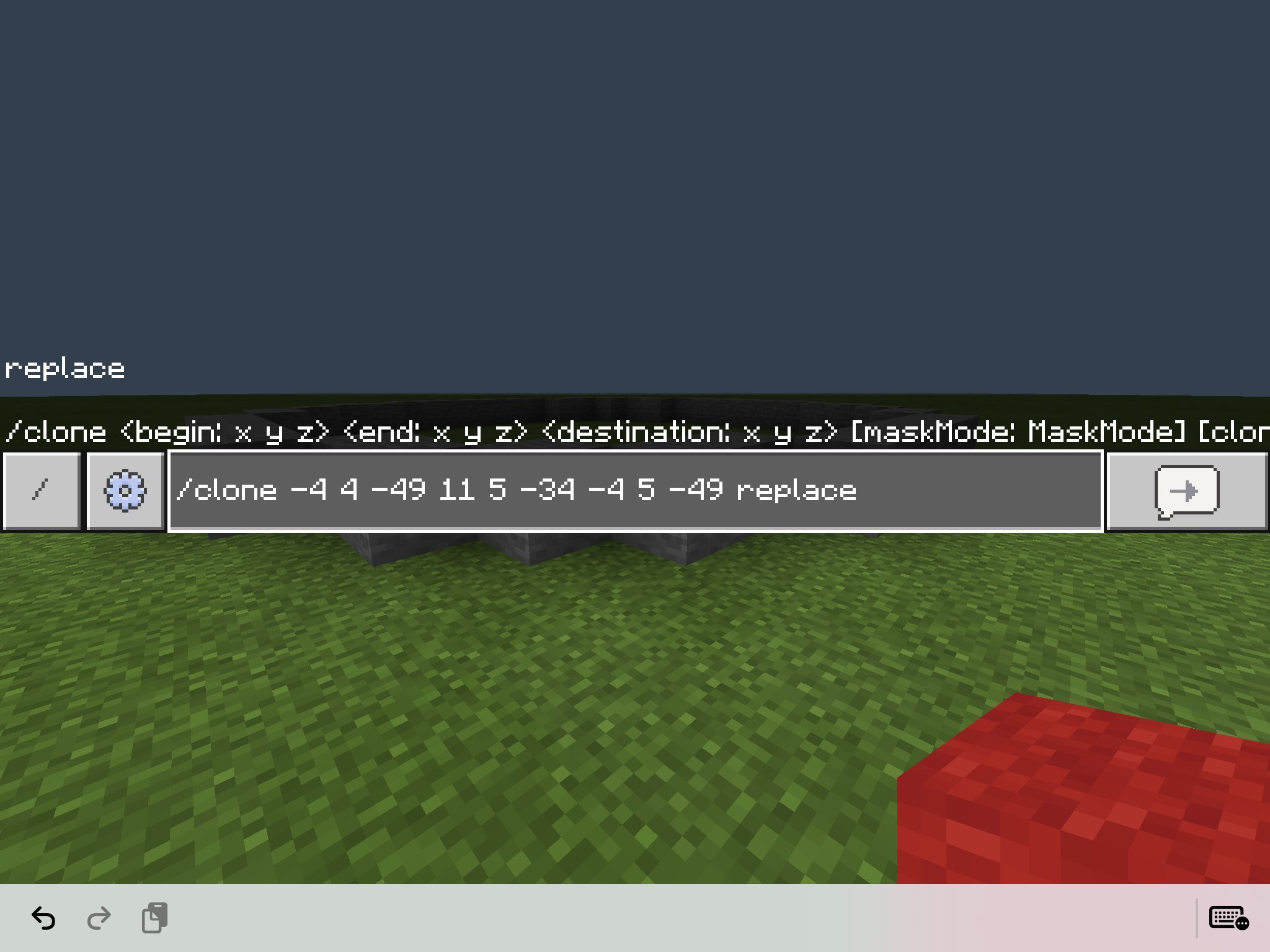 マイクラのfillコマンドの使い方と建築での使用例