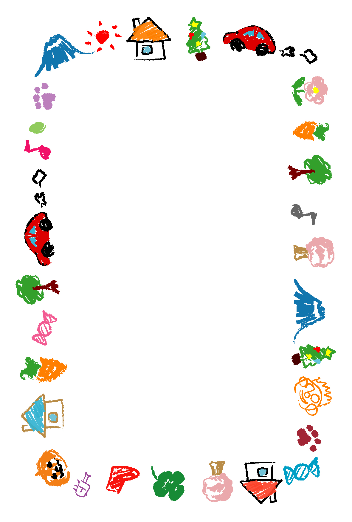 かわいい名刺デザイン リボンイラスト無料テンプレート82451素材Good