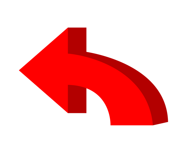 白背景のシンプルな赤矢印看板イラスト・フリー素材なら「シンテリ」