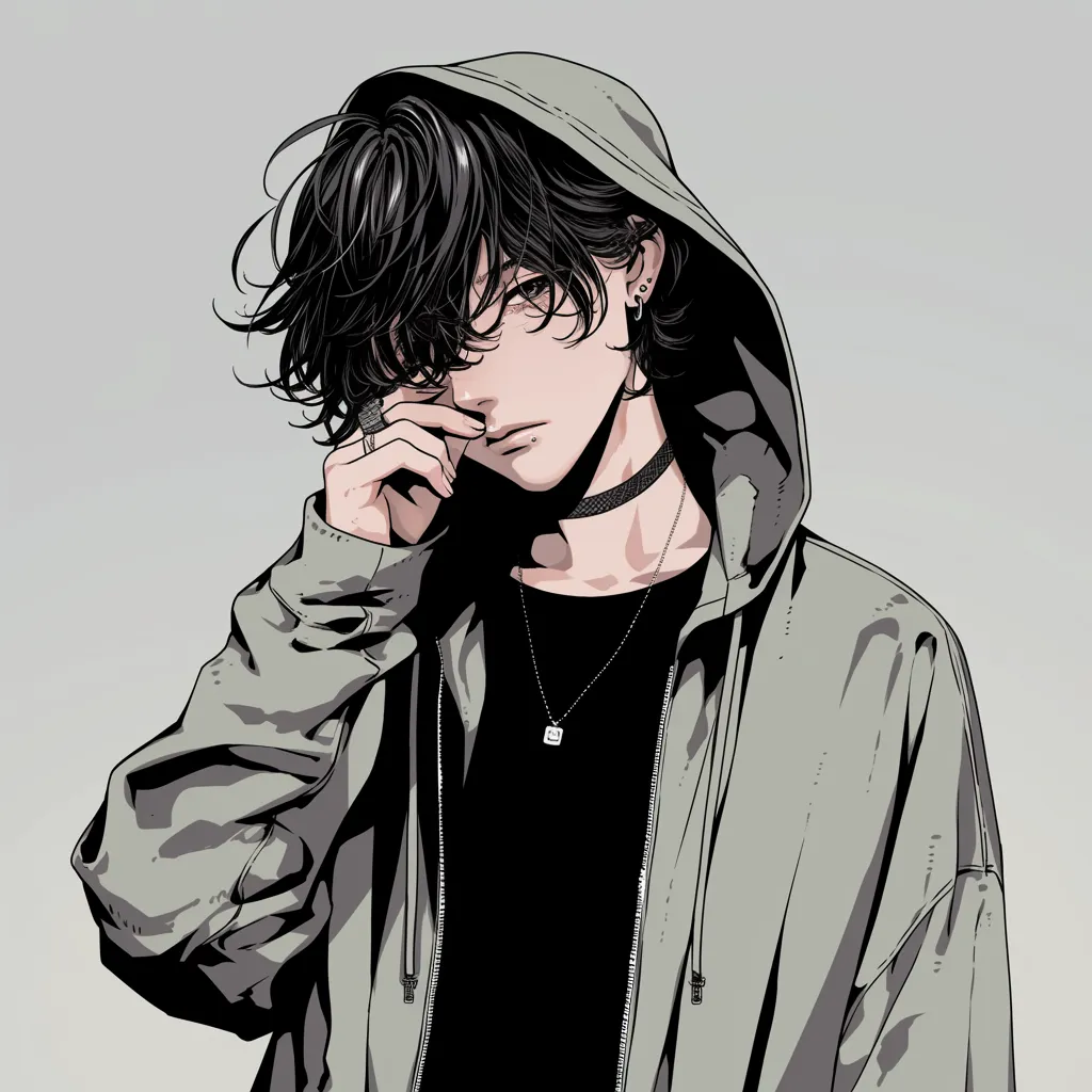 青系雰囲気アイコン 儚いTikTok