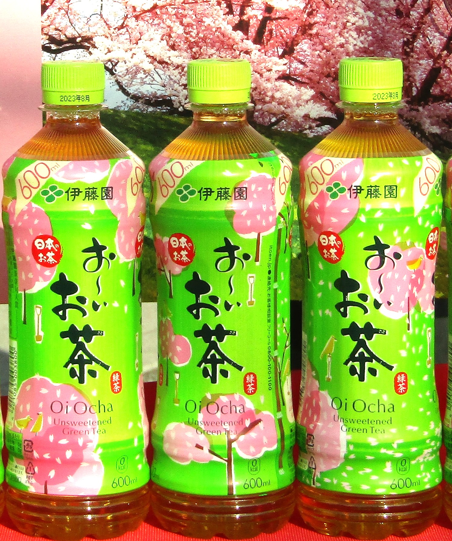 お～いお茶」過去最高の販売数量に向け拡大中 勢い加速へ若年層に照準 鈴木マサル氏デザインの桜パッケージ始動 伊藤園