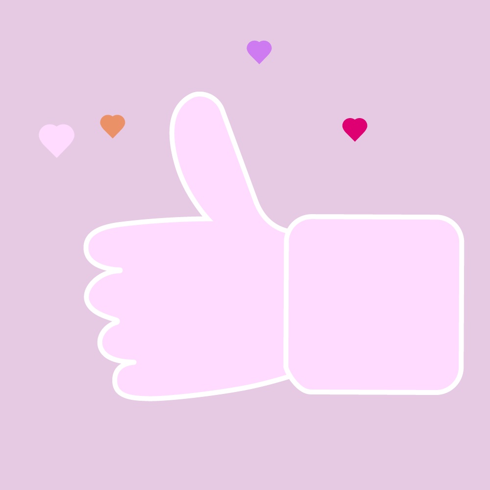 いいねボタンイラスト無料イラスト・フリー素材なら「イラストAC」