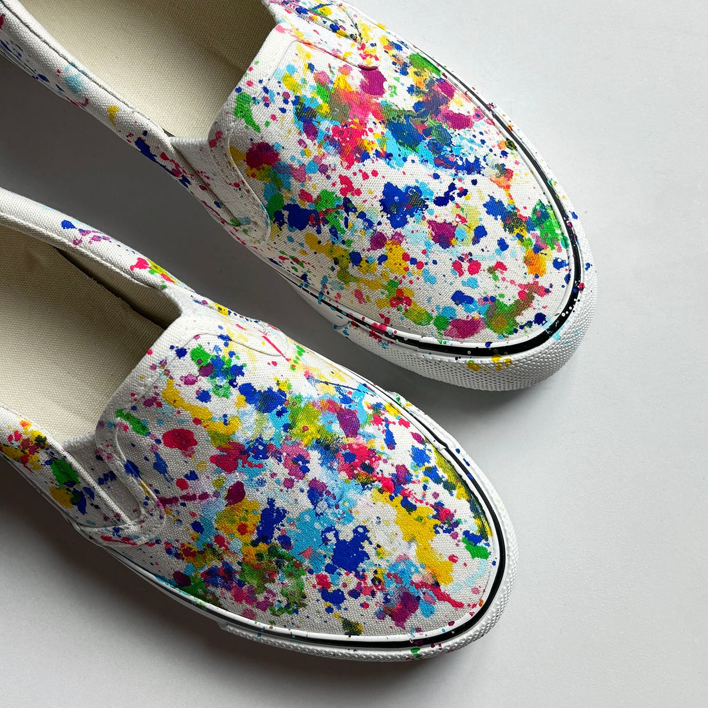 数量限定 惑星ペイント スニーカー 手描きで贈る 宇宙の世界へ スニーカー Carol 通販 18160814Creema クリーマ