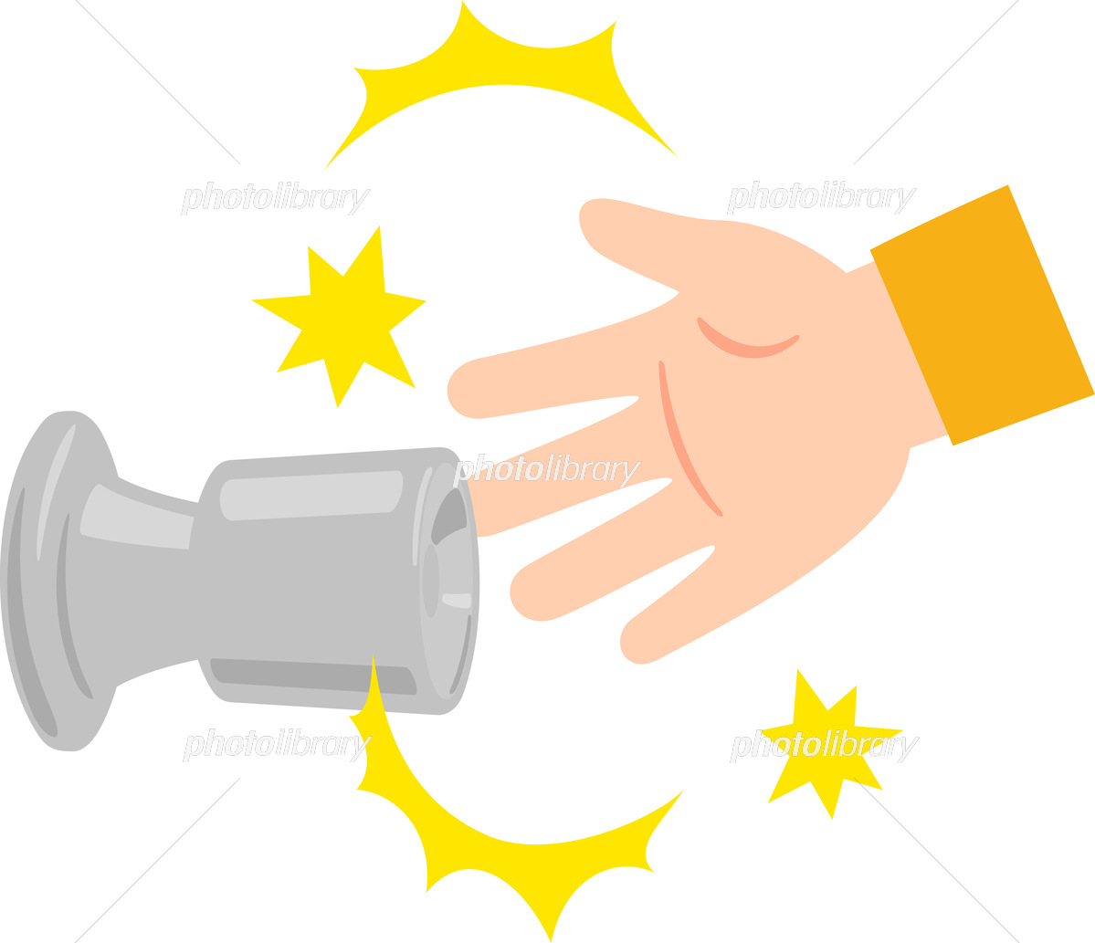 ドアノブのアイコンイラスト: 桜デザインワークス おぐら桜のアバウト生活