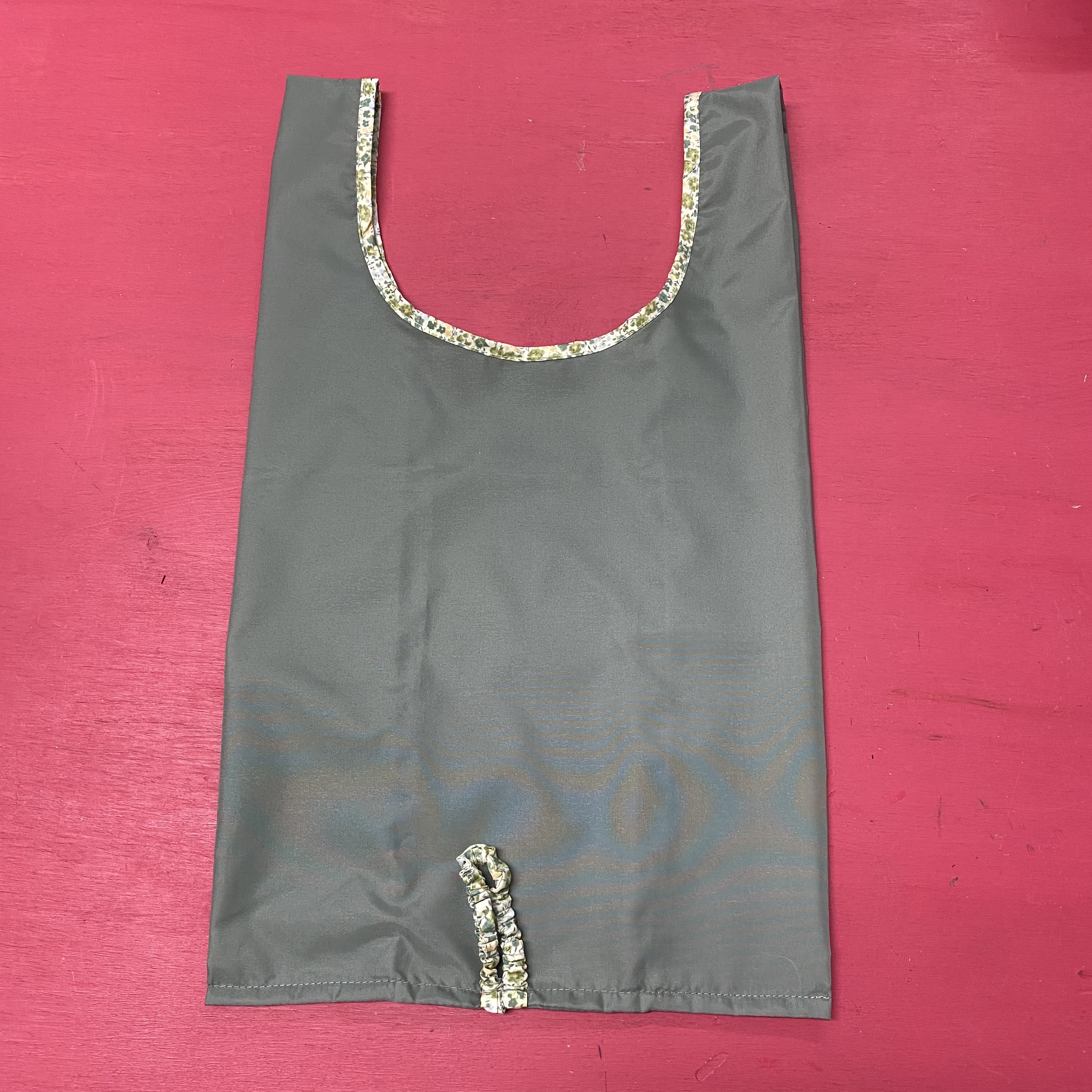 エコバッグ作り方,ナイロンエコバッグ how to make nylon ecobag