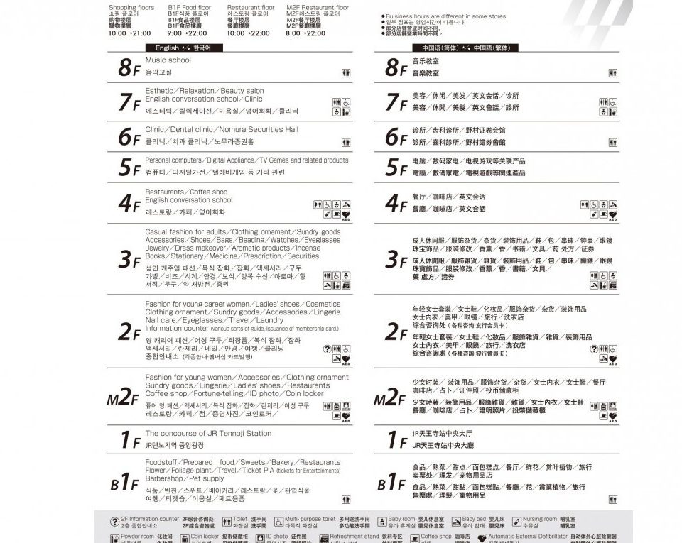 フロアガイド目白大学図書館