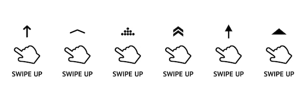 右にスワイプのアイコンフリーのアイコンイラスト素材 icon-pit