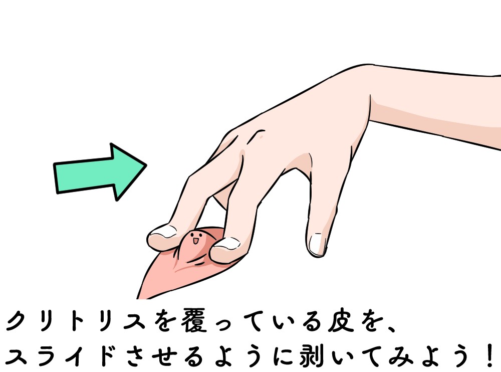 クリトリスの場所ってどこ？ 皮をむいて感度アップする方法 | せきらら-Sekirara-