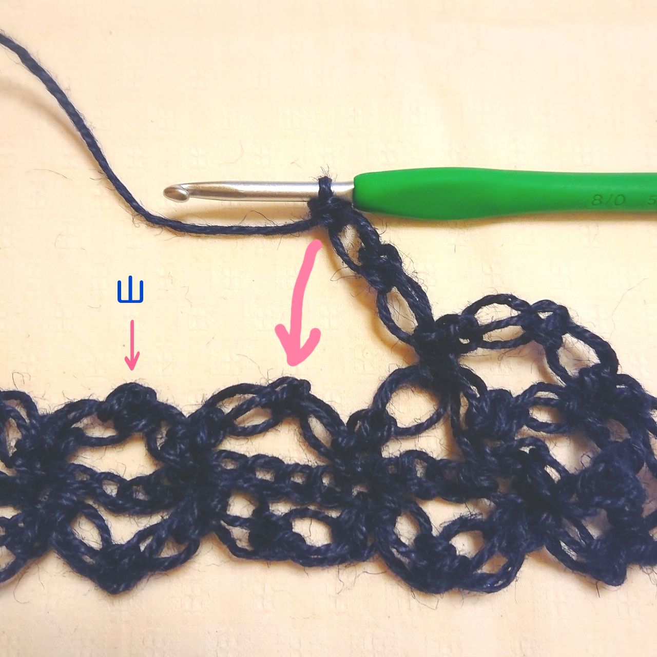 手作りターコイズブルー麻紐バッグの作り方