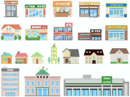 ホームセンターの建物 イラスト素材7497050- フォトライブラリ