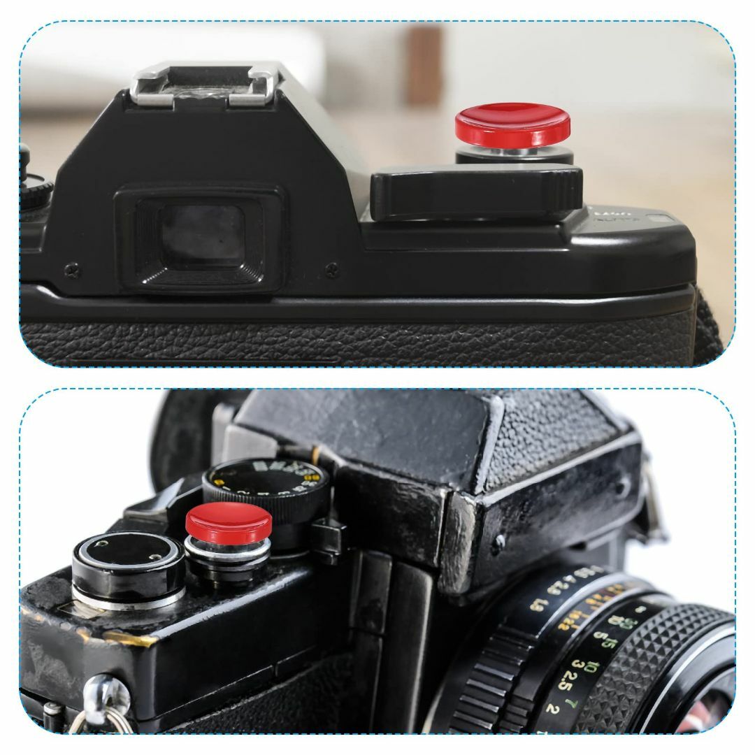 AKuser BE THE ULTIMATE レリーズボタン カメラシャッターボタン SRB1000シリーズ 12mm PRUSSIAN BLUE 青カメラ