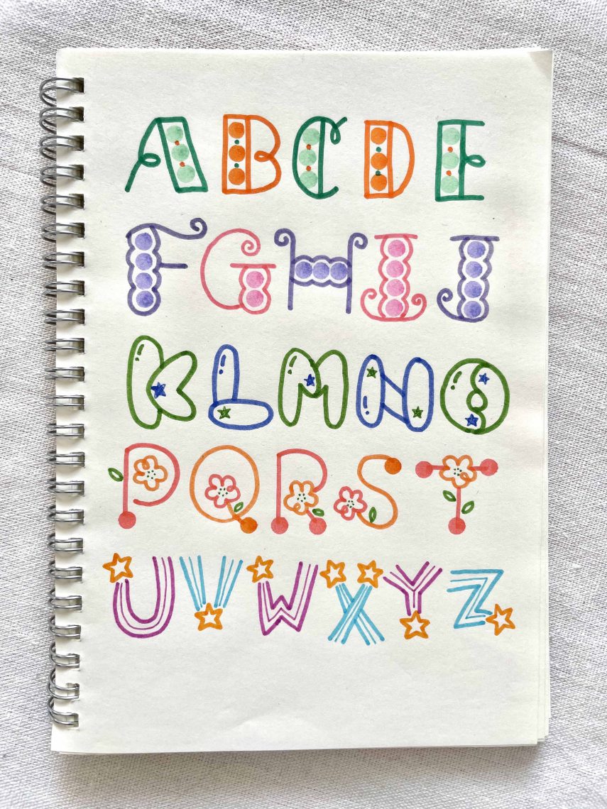 ちょっとの工夫で文字をかわいくしよう！ おしゃれな 飾り文字 の書き方TOMBOW FUN ART STUDIO トンボ鉛筆