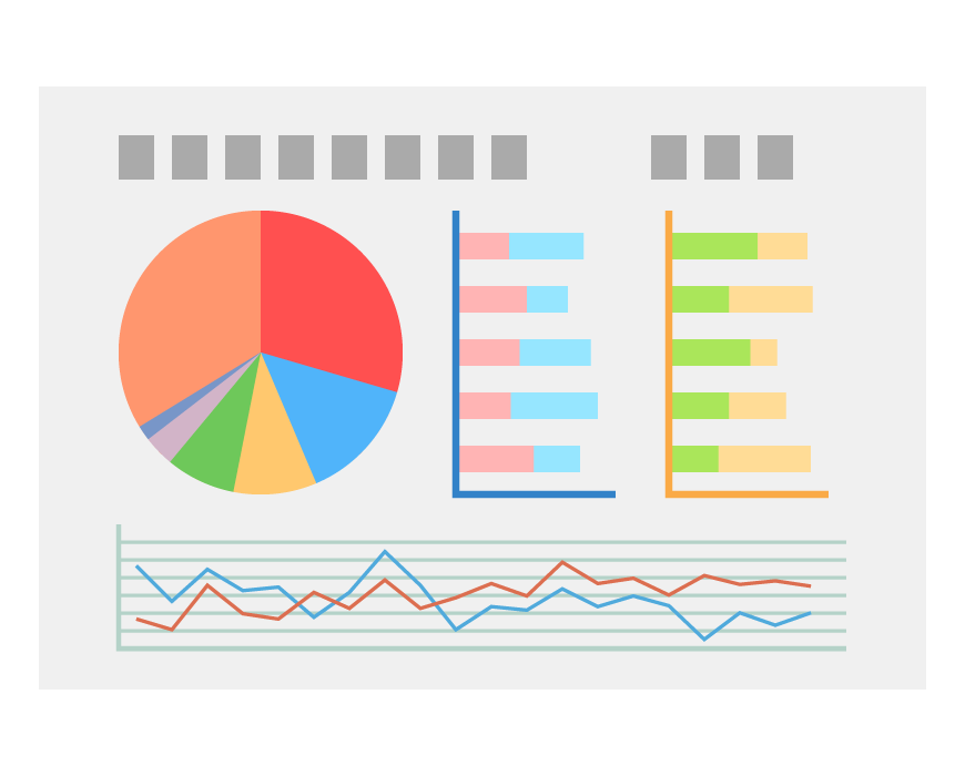 804,000点を超えるグラフのイラスト素材、ロイヤリティフリーのベクター素材グラフィックスとクリップアート - iStockデータ,棒グラフ, 円グラフ