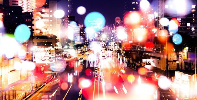 4Kフリー素材 ポップな背景ループ可