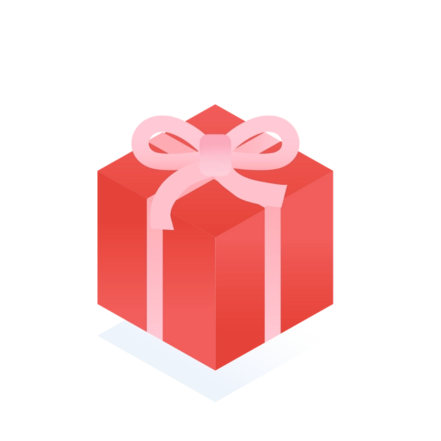 プレゼント無料のAi・PNG白黒シルエットイラスト