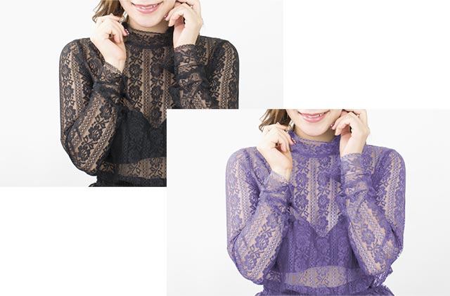 Photoshop 白い服を色変換してバリエーションを作るテクニック！！ 色変換