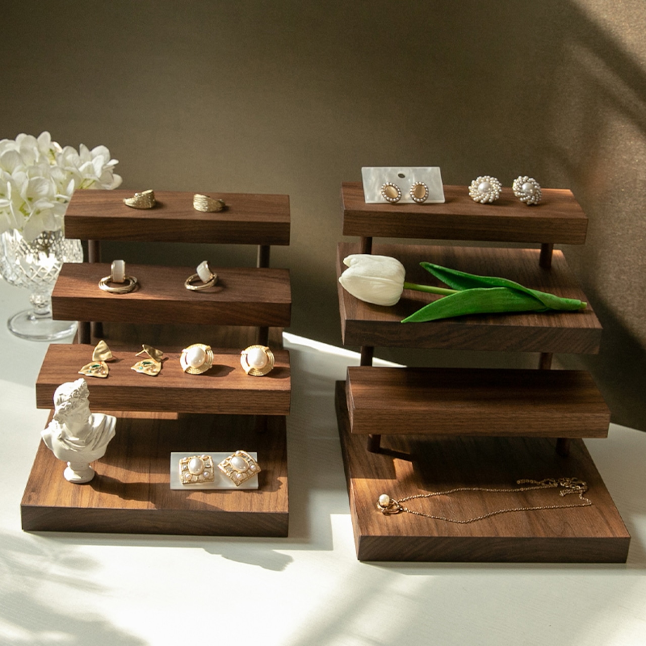 卓上アクセサリーディスプレイセット 小物整理向け卓上設置店舗什器の通販なら誉PRINTING