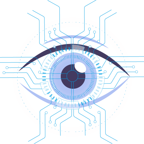 虹彩認証の写真素材 - PIXTA