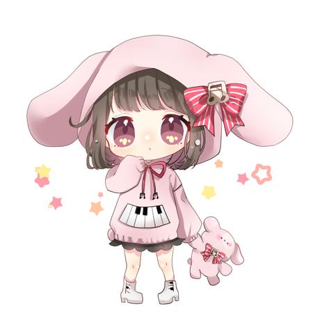 全身立ち絵素材100 黒猫 猫耳の男の子 - tachie - BOOTH