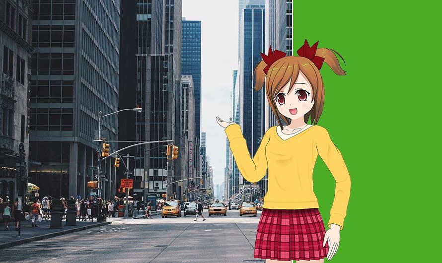 CapCut グリーンバック素材の合成方法 クロマキー合成