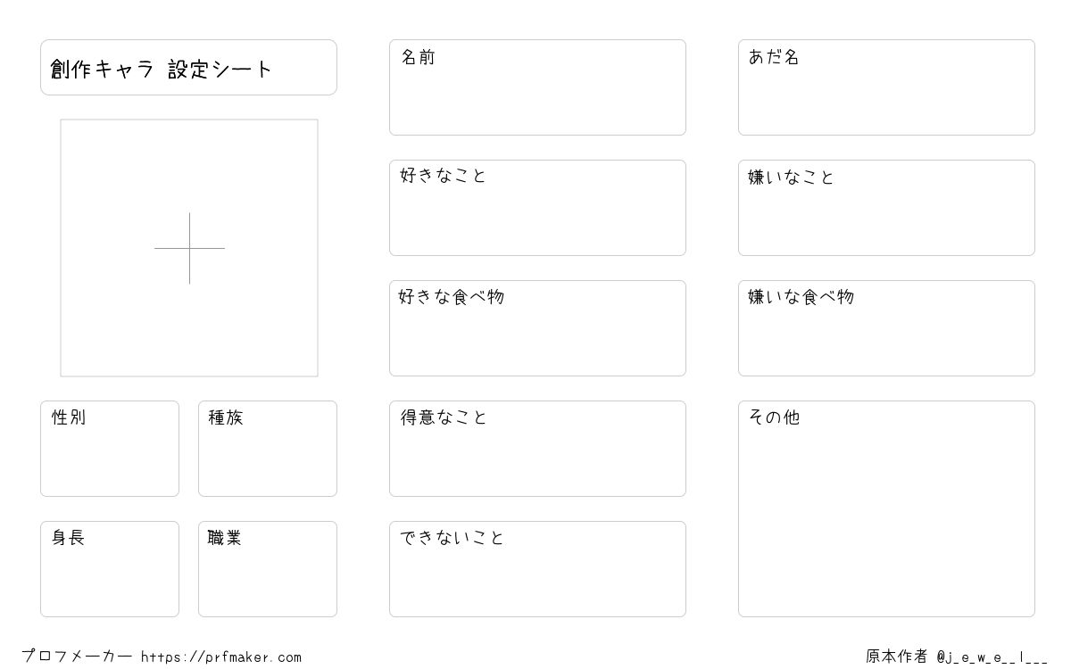 魅力的な創作キャラ OC の作り方 基本編イラスタート