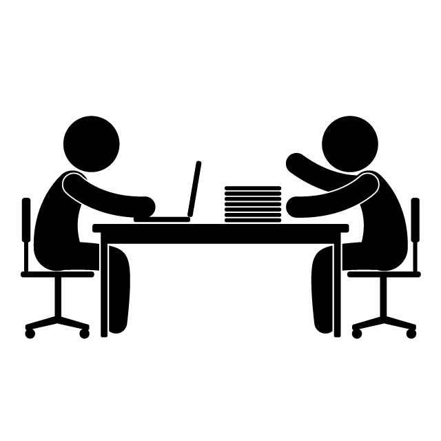 会社・ビルのシンプルなモノクロイラストイラスト - No: 23143340無料イラスト・フリー素材なら「イラストAC」