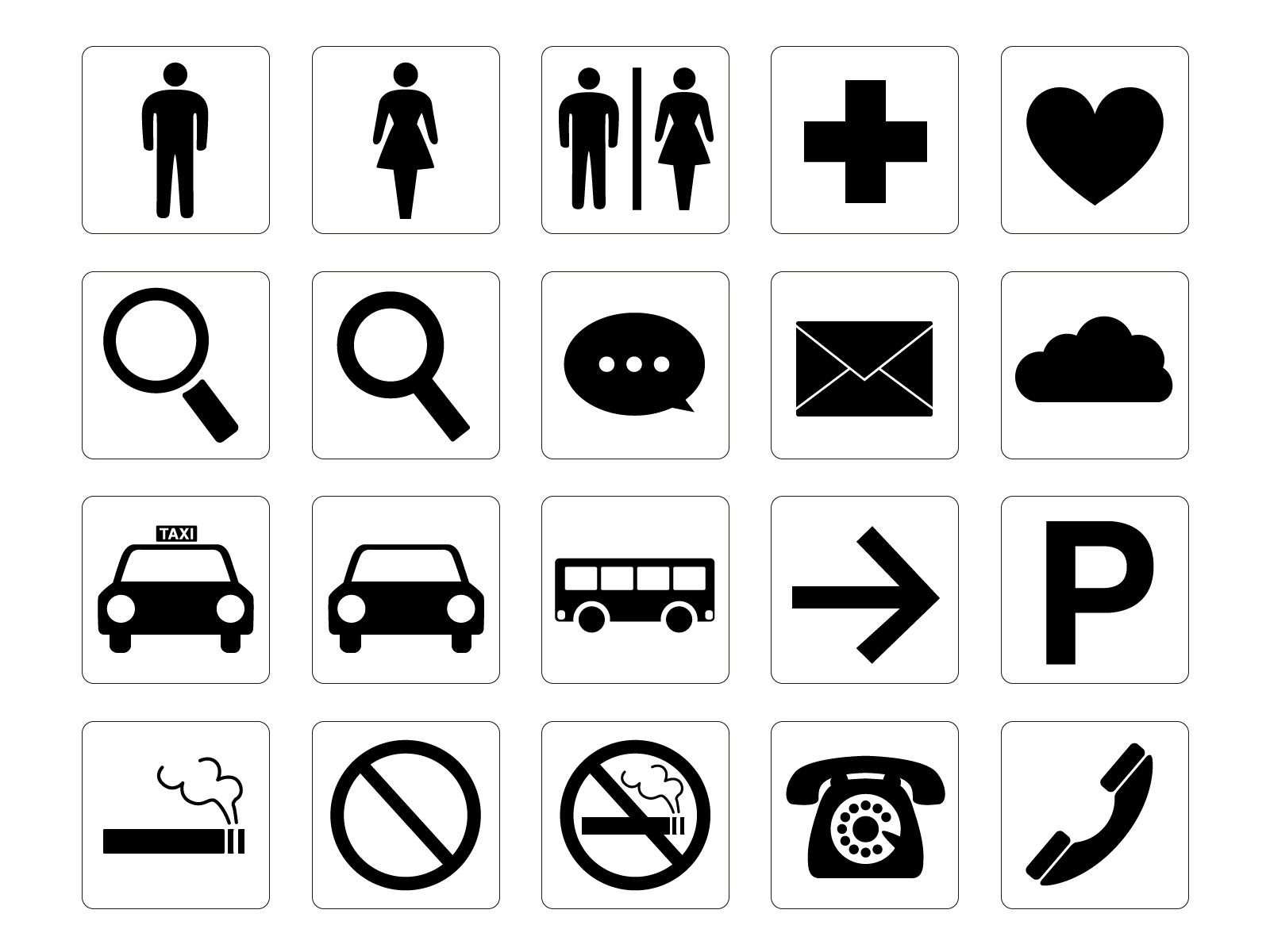 ピクトグラムとは？その意味や歴史、作り方、無料での利用方法を解説マーケトランク