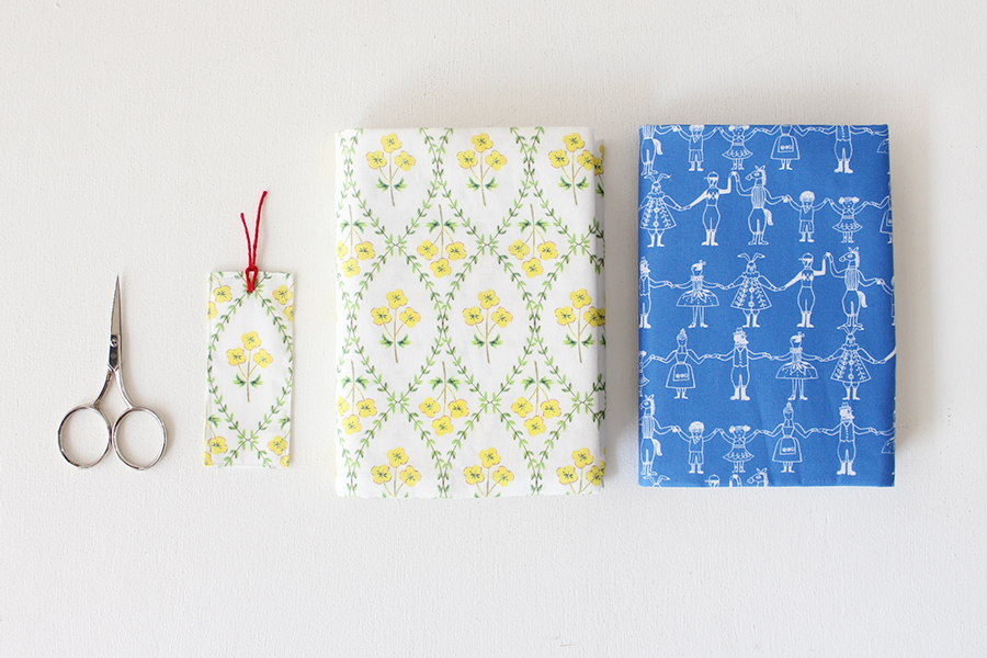 暮らし 手縫いもOK！簡単おしゃれな、しおり付き「布ブックカバー」の作り方 - 家電 Watch