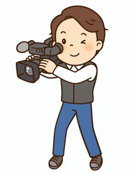カメラマンイラスト - No: 22572063無料イラスト・フリー素材なら「イラストAC」