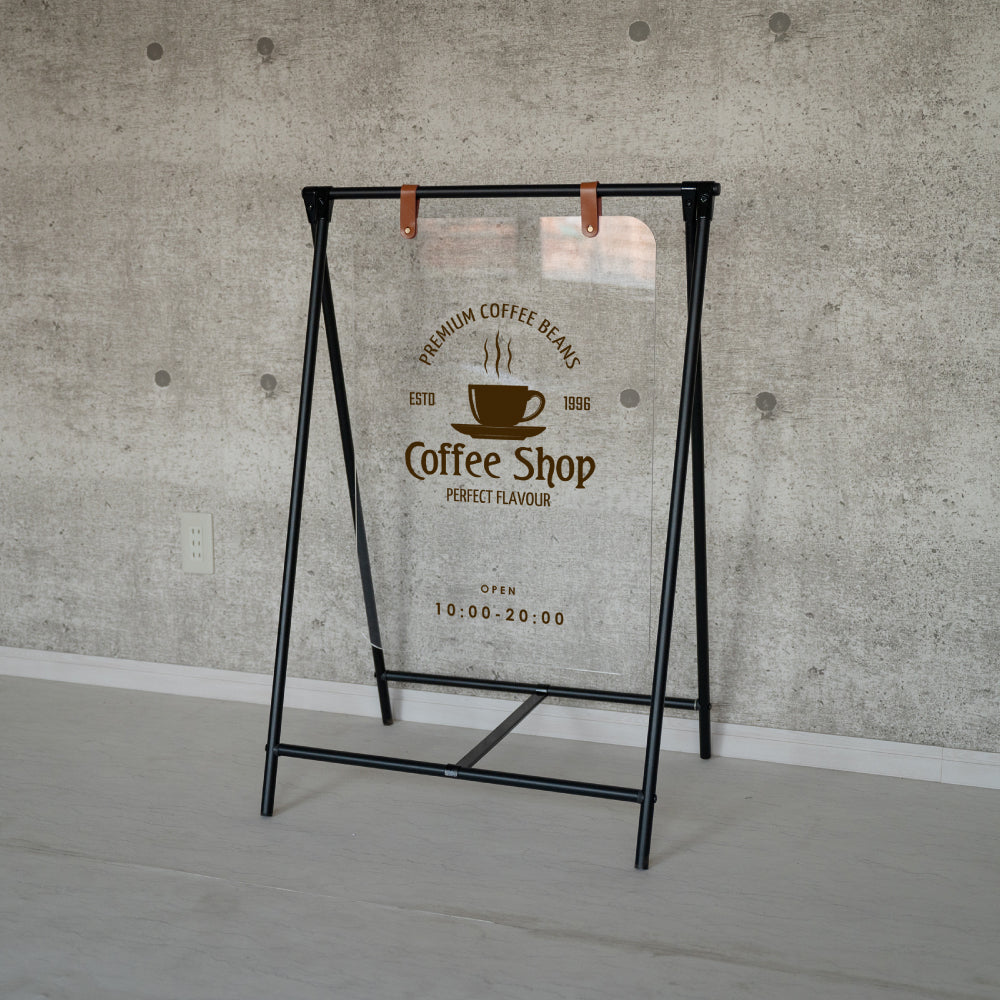 屋外用片面ポスタースタンド B2 立て看板 A型 おしゃれ 屋外 スタンド デザイン 駐車場 店舗 片面 メッセージボード ランキング入賞 看板店舗用 ポスターパネルスタンド B2 片面 木目調 H1010mm A型看板 A型スタンド看板 店舗用看板 屋外 看板 グリップ式 A型看板wjc-b2-s