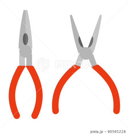 ペンチマンペンチを使う人物フリーイラスト素材商用OK - 人物イラスト無料素材