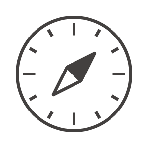 方位磁針 方位磁石 磁石盤04無料イラスト素材素材ラボ