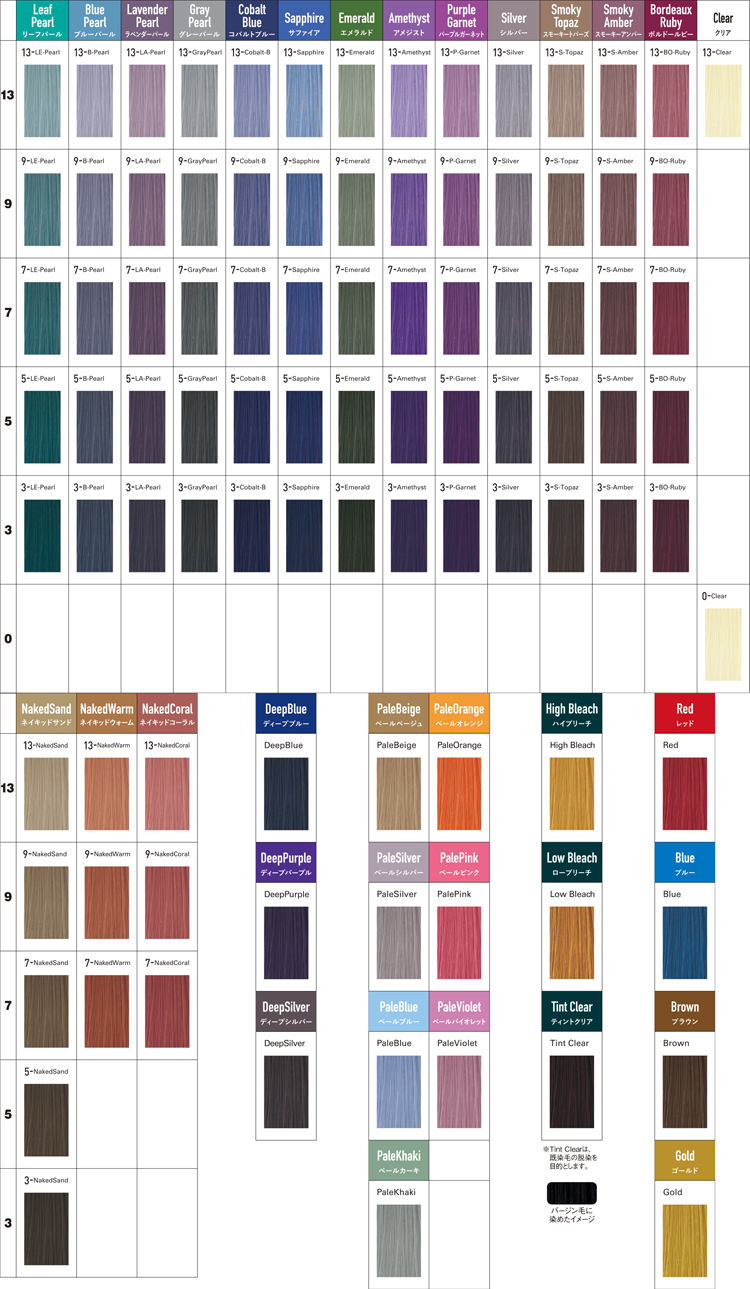 クオルシアサンドベージュ比較とカラーレシピ