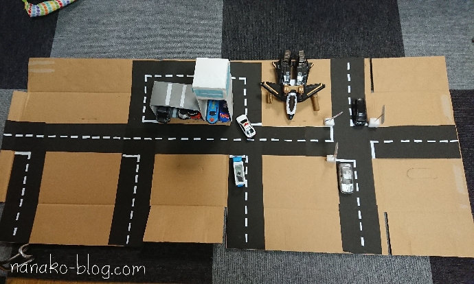 ジオラマ イオンモールをトミカサイズで作ってみた！ 自作トミカタウン