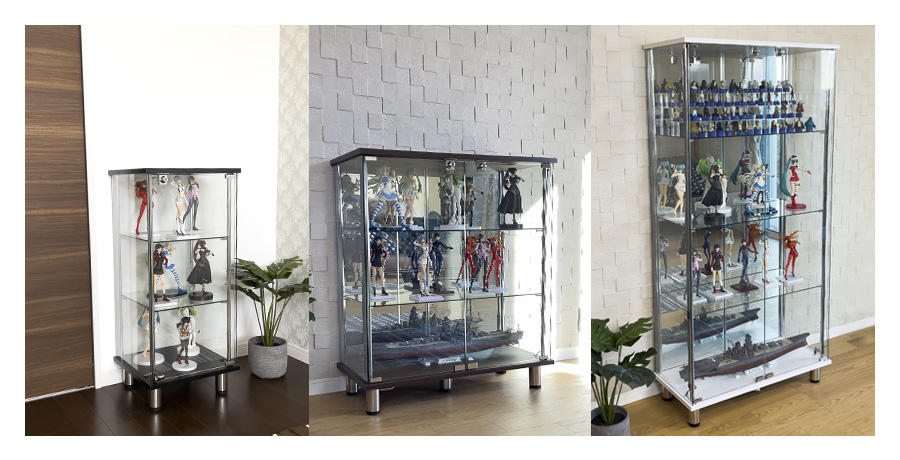 おしゃれなフィギュアケース・コレクションケースのおすすめランキングわたしと、暮らし