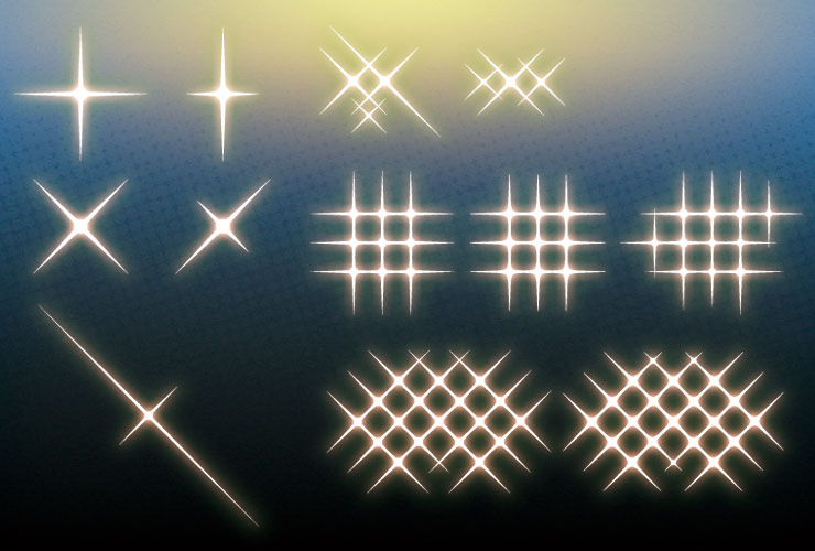 Photoshopで使用できる“キラキラ系